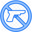 Control De Armas Sin Armas Sin Caza Icono
