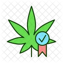 Cannabis Experiencia Calidad Icon