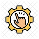 Gesto Control Aumentado Icono