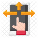 Control De Gestos Actividad De La Mano Gesto De La Mano Icon