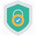 Control De Seguridad Verificacion Completado Icono