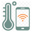 Control De Temperatura Iot Temperatura Icono