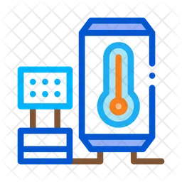 Control de temperatura  Icono