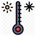 Control de temperatura  Icono