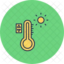 Control de temperatura  Icono