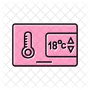 Control de temperatura  Icono