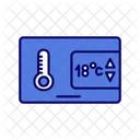 Control de temperatura  Icono