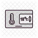 Control de temperatura  Icono