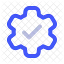 Control Automatizado Gestion De Procesos Integracion De Sistemas Icono