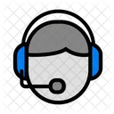 Control Mission Operator People Icon