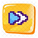 Boton Rebobinar Video Icon