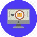 Control Of Goods Package Parcel Icon