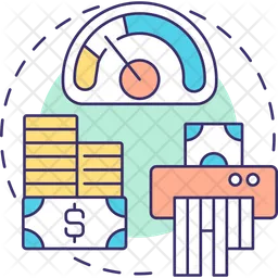 Control of money supply  Icon