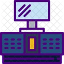 Control Station Invoice Machine Cashier Machine Icon