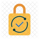Control System Padlock Secure Icon
