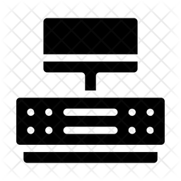 Control System Icon - Download in Glyph Style