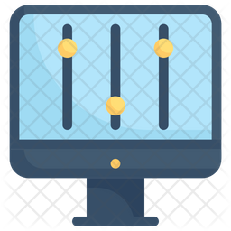 Control system Icon - Download in Flat Style
