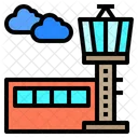 Control Tower Airport Building Icon