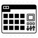 Controlador De Pad De Ritmo Icono