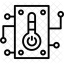 Controlador De Temperatura Temperatura Sistema De Temperatura Icono