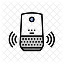 Asistente Controlado Por Voz Icono