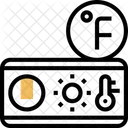 Controle De Aquecimento Controle De Temperatura Aquecimento Ícone