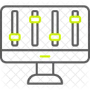 Controle Computador Controle De Fabrica Ícone