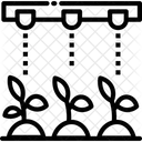 Controle De Ervas Daninhas Sistema De Irrigacao Ai Ícone
