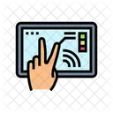 Gesto Controle Sistema Ícone