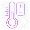 Controle De Temperatura Temperatura Termometro Ícone
