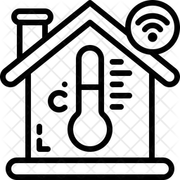 Controle de temperatura  Ícone