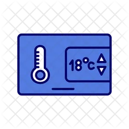 Controle de temperatura  Ícone