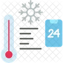 Controle De Temperatura Temperatura Termometro Ícone