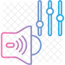 Controle De Volume Preferencia Som Ícone