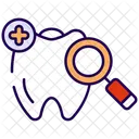 Examen des dents  Icône