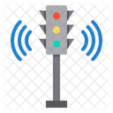 Controle De La Circulation Feu De Circulation Signal Icône