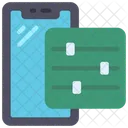 Controles de teléfonos inteligentes  Icono