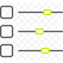 Controles Deslizantes Configuracoes Opcoes Ícone