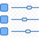 Controles Deslizantes Configuracoes Opcoes Ícone