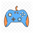 Gribouillage de manette de jeu  Icône
