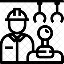 Controll Process Crane Icon