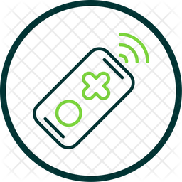 Controller Icon - Download in Rounded Style