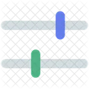 Controls Configuration Sliders Icon