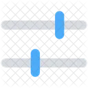 Controls Configuration Sliders Icon