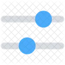 Controls Configuration Sliders Icon
