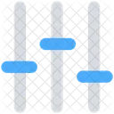 Controls Configuration Sliders Icon