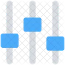 Controls Configuration Sliders Icon