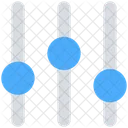 Controls Configuration Sliders Icon