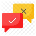 Controversial Controversy Opinion Icon