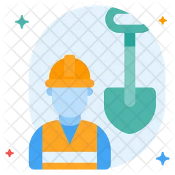 Contruction worker  Icon